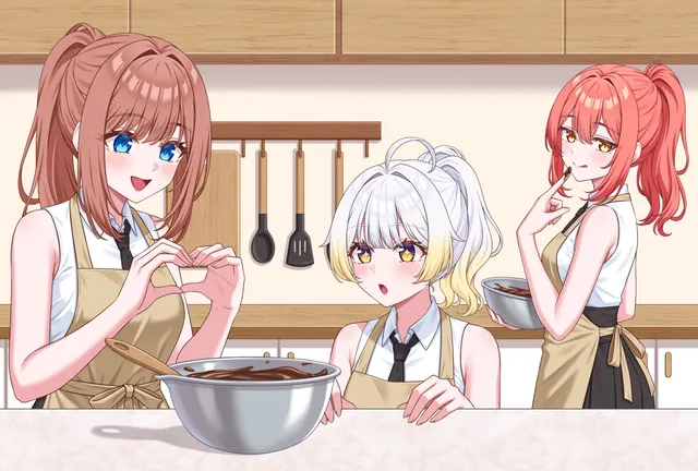 りぷらい！ 2026年 バレンタインイラスト