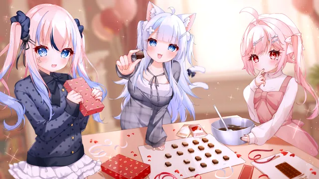 りぷらい！ 2026年 バレンタインイラスト