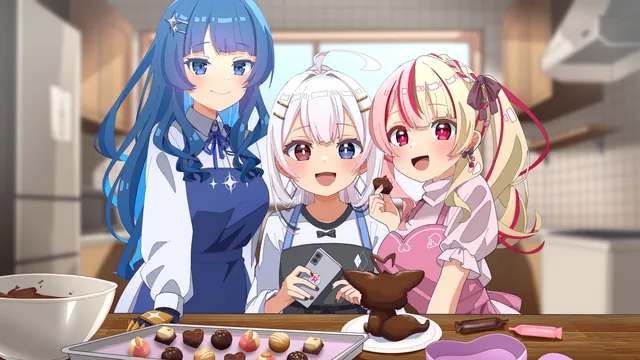 りぷらい！ 2026年 バレンタインイラスト