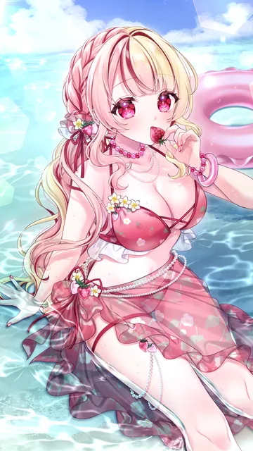 夢咲あいす 2026年 水着イラスト