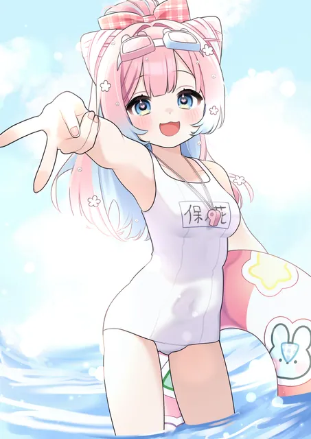 保ノ花めるる 2026年 水着イラスト