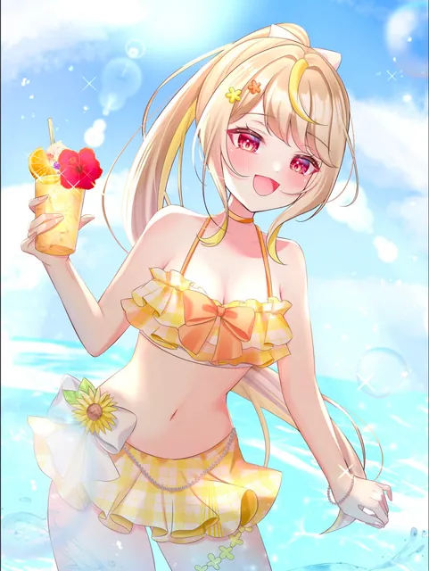 日向なこ 2026年 水着イラスト