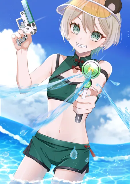 わお 2026年 水着イラスト